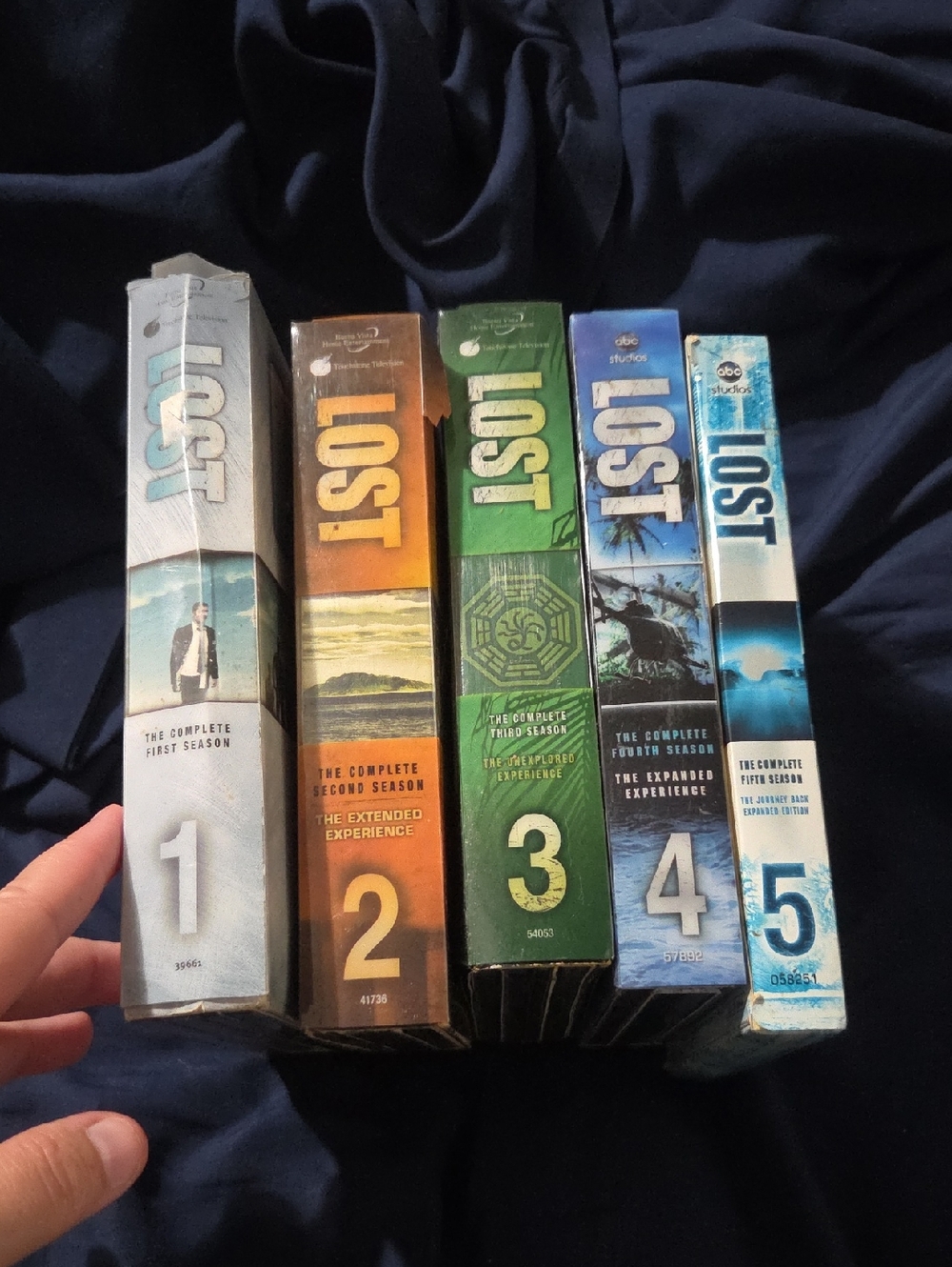 Lost: The Complete Seasons 1-5 DVD Tv Series Box Set Lot